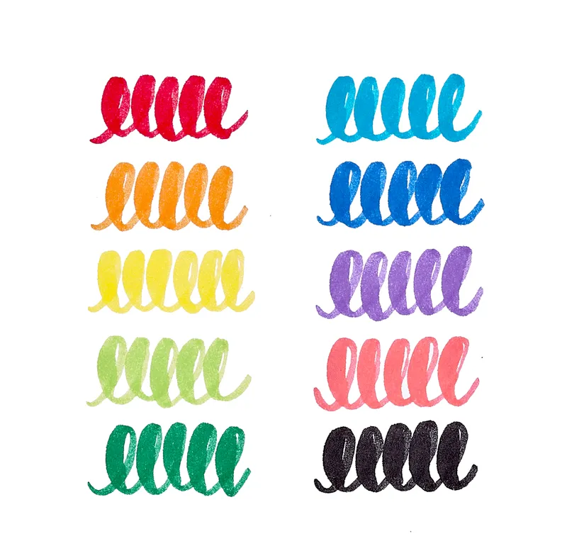 Ooly Big Bright Brush Markers