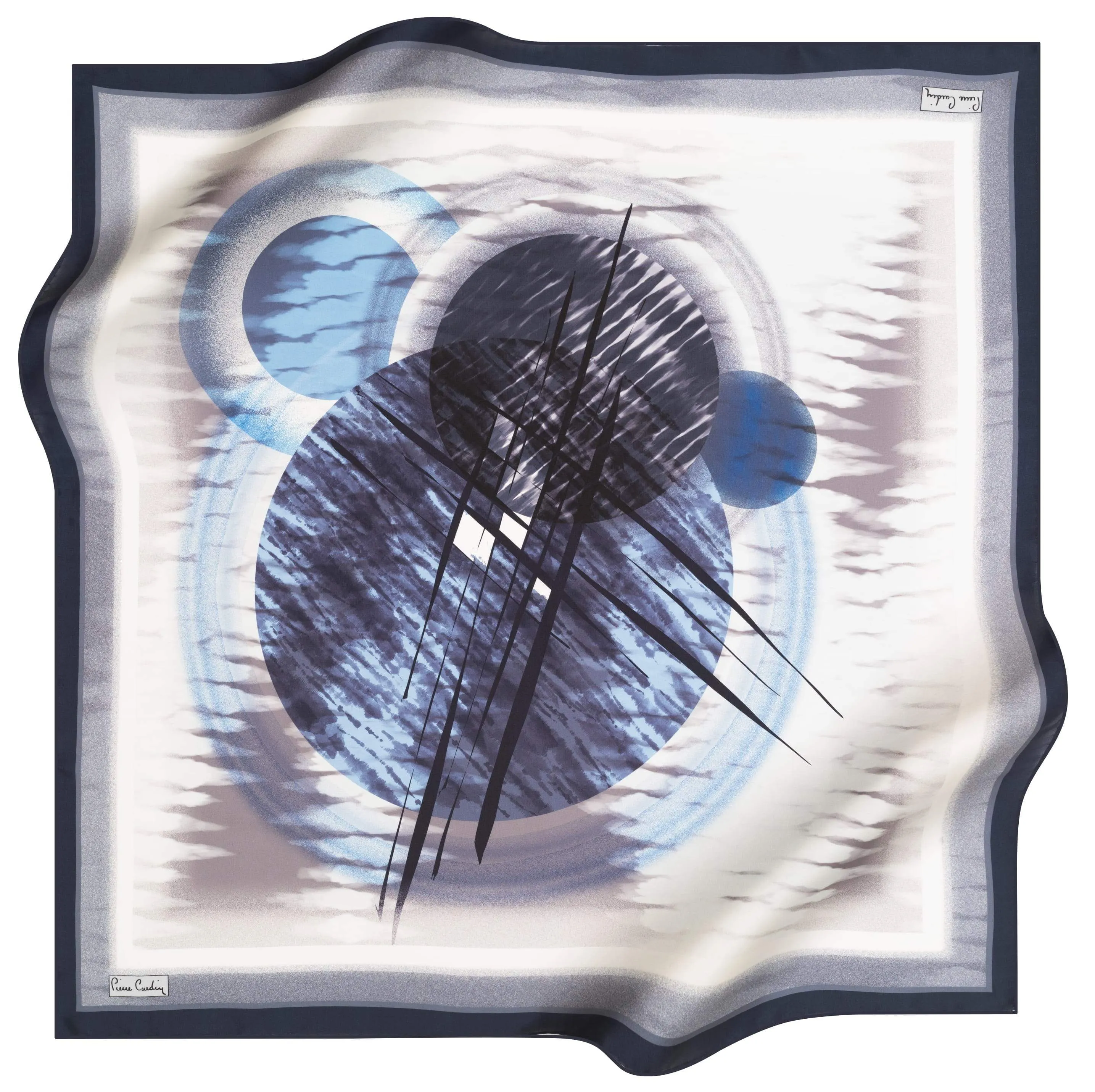 Pierre Cardin Zen Silk Scarf No. 22