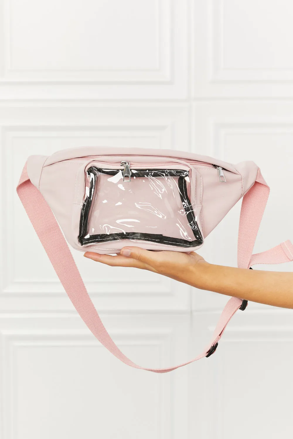 Pink Waist Sling Bag