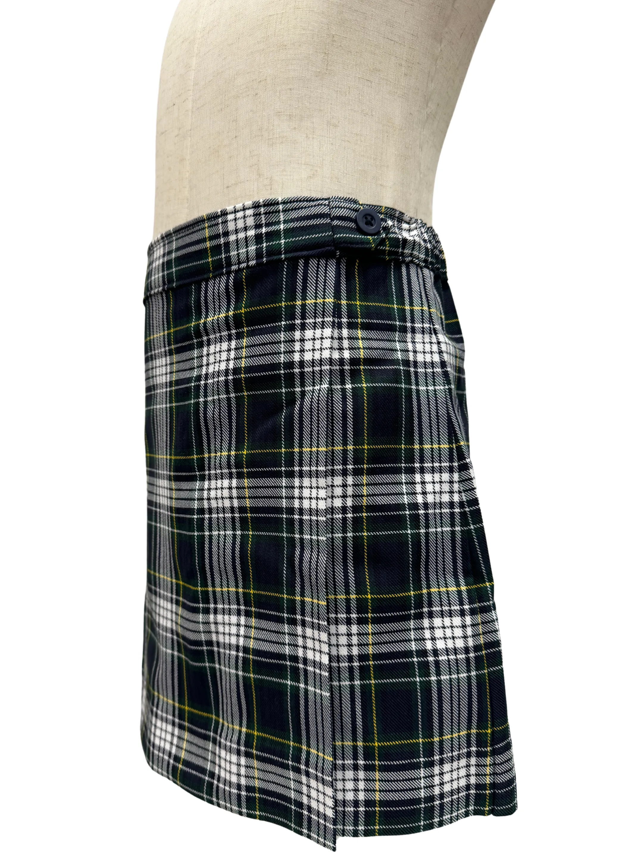 Plaid 161 Flap Skort