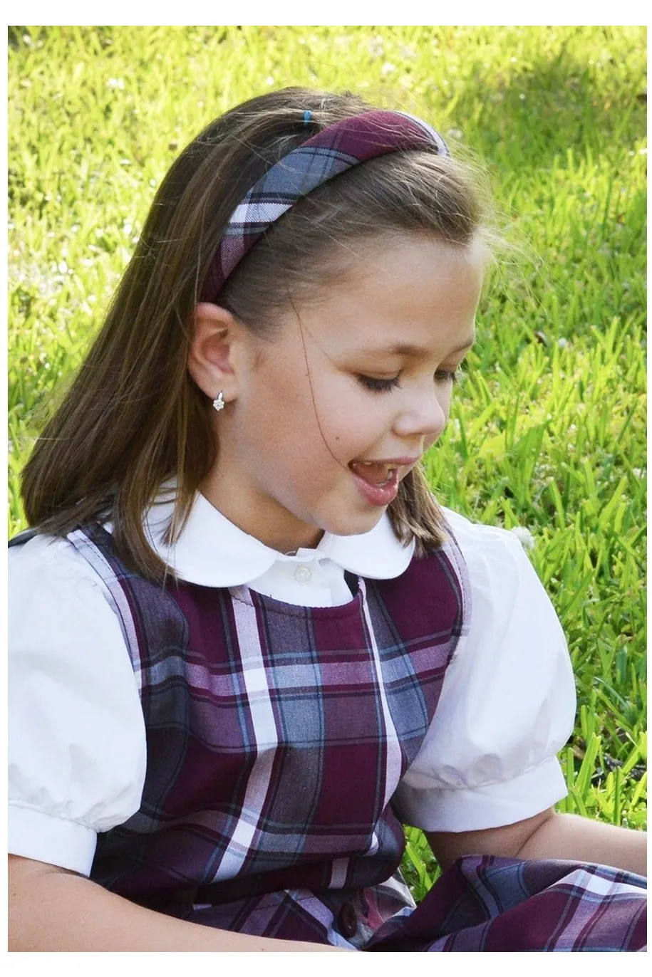 Plaid 61 Padded Headband