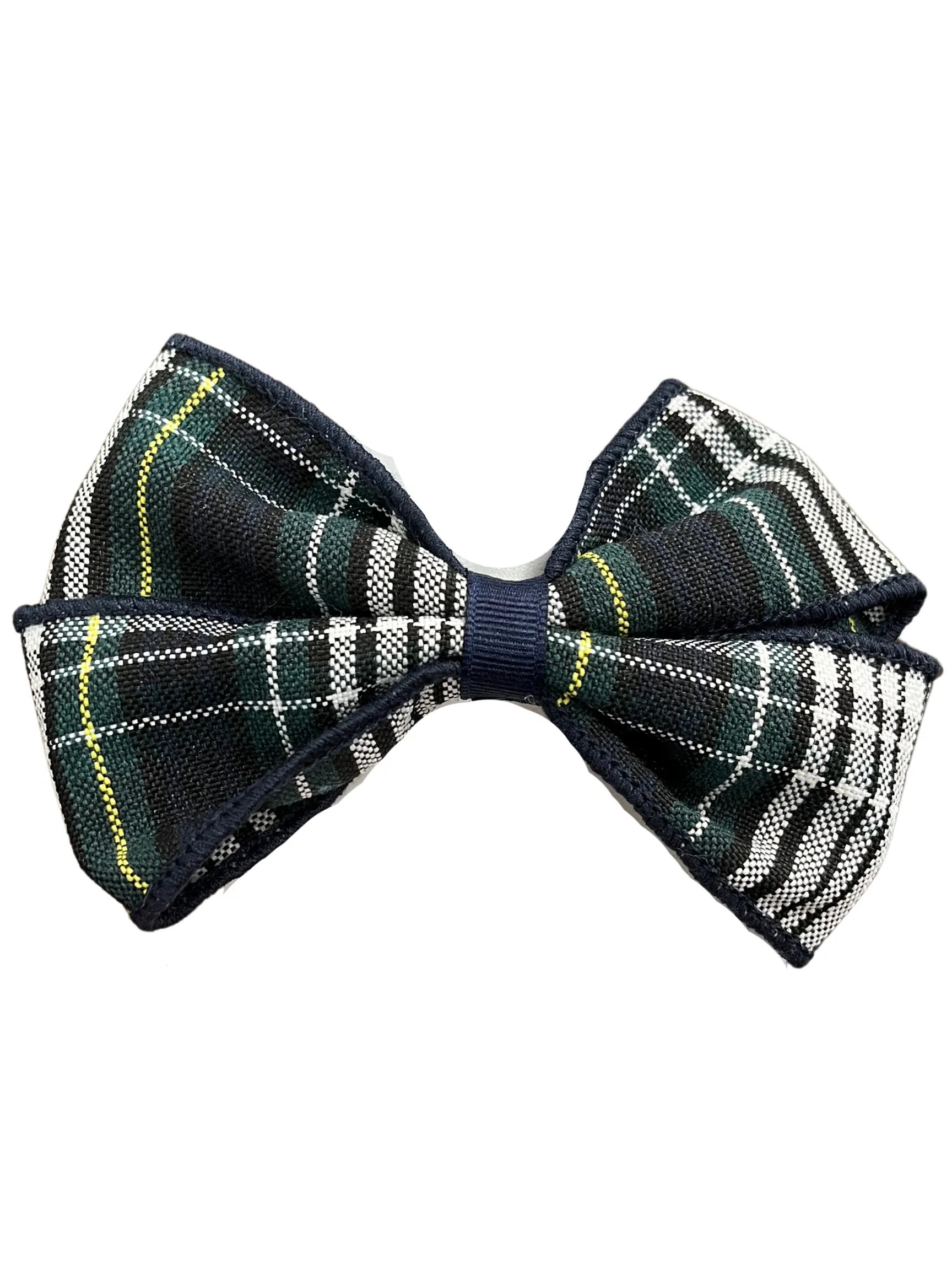 Plaid 61 Small Bow