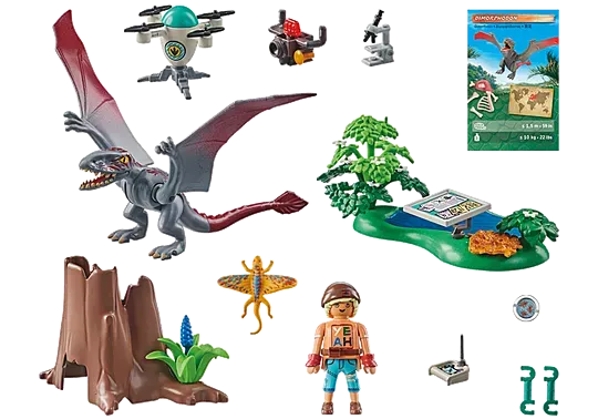 Playmobil Dinos Observatory For Dimorphodon #71525