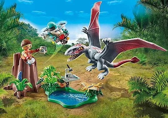 Playmobil Dinos Observatory For Dimorphodon #71525