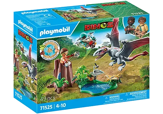 Playmobil Dinos Observatory For Dimorphodon #71525