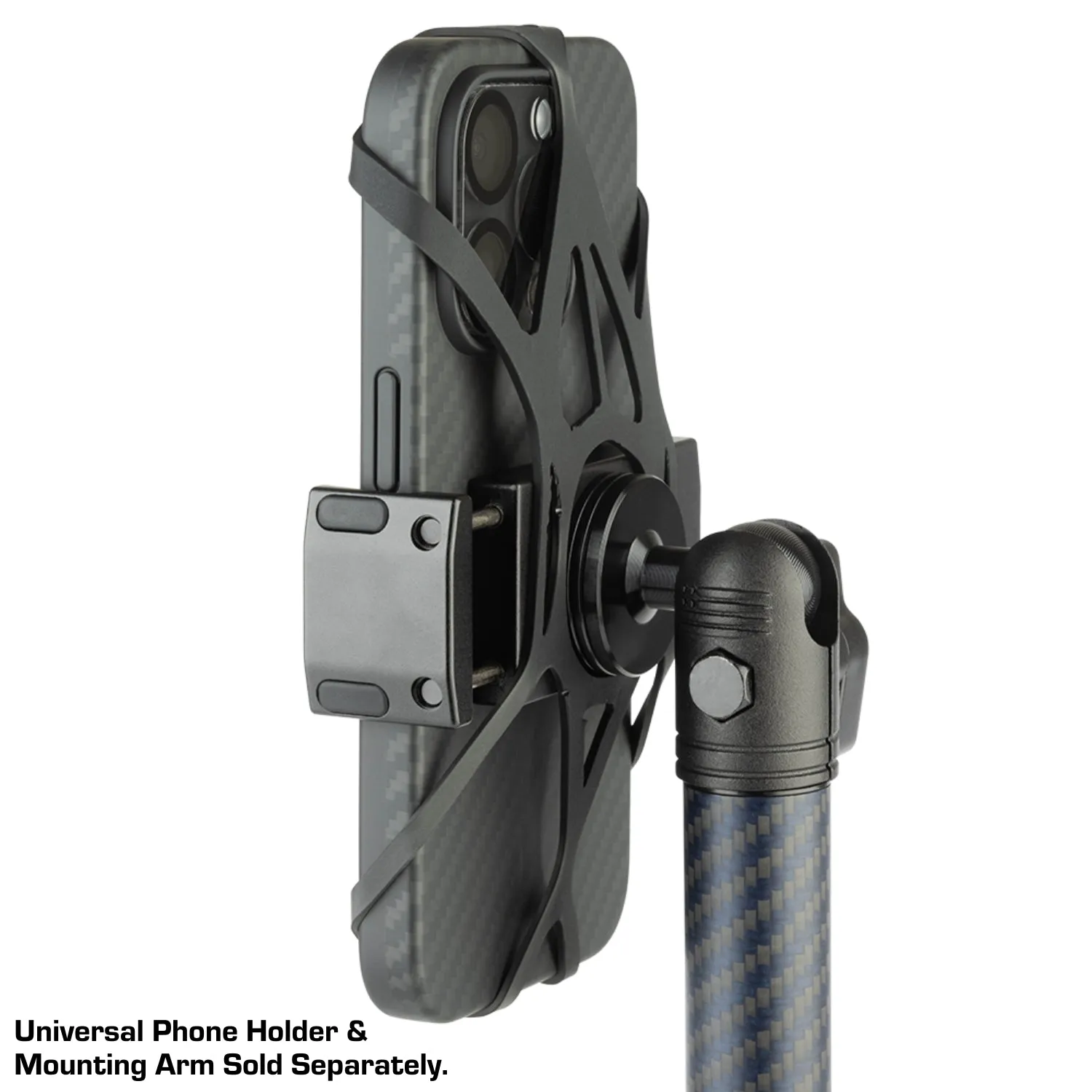 Rubber Phone Strap Tether for Motorcycle or Off-Roading