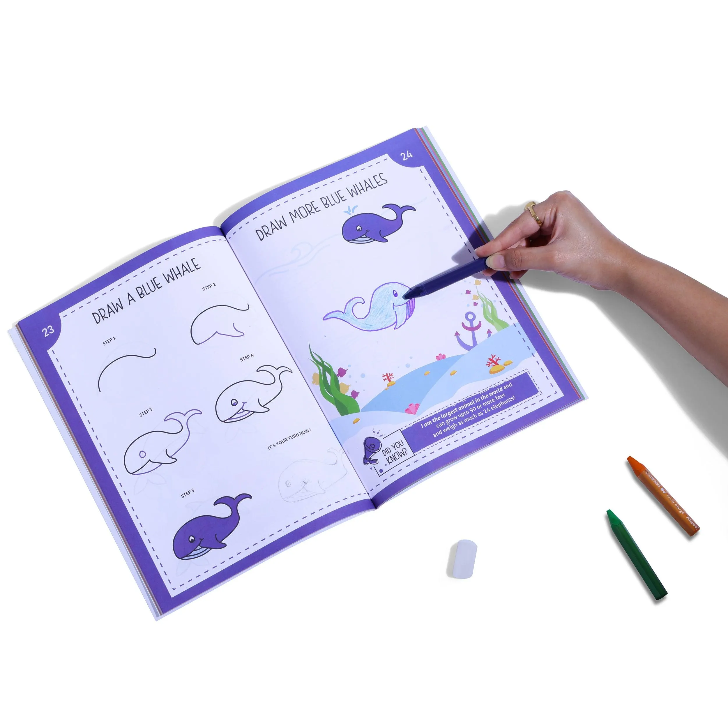 Step-By-Step Drawing Book-Mystical Marine Life