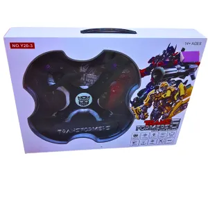 Transformers 5 Four Axis Aircraft Drone – Remote Control Quad Copter with HD Camera for Kids 14 