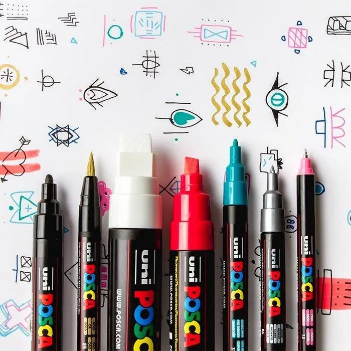 uni POSCA PC-3M ultra-fine advertising pen graffiti pen highlight pen microphone pen marker