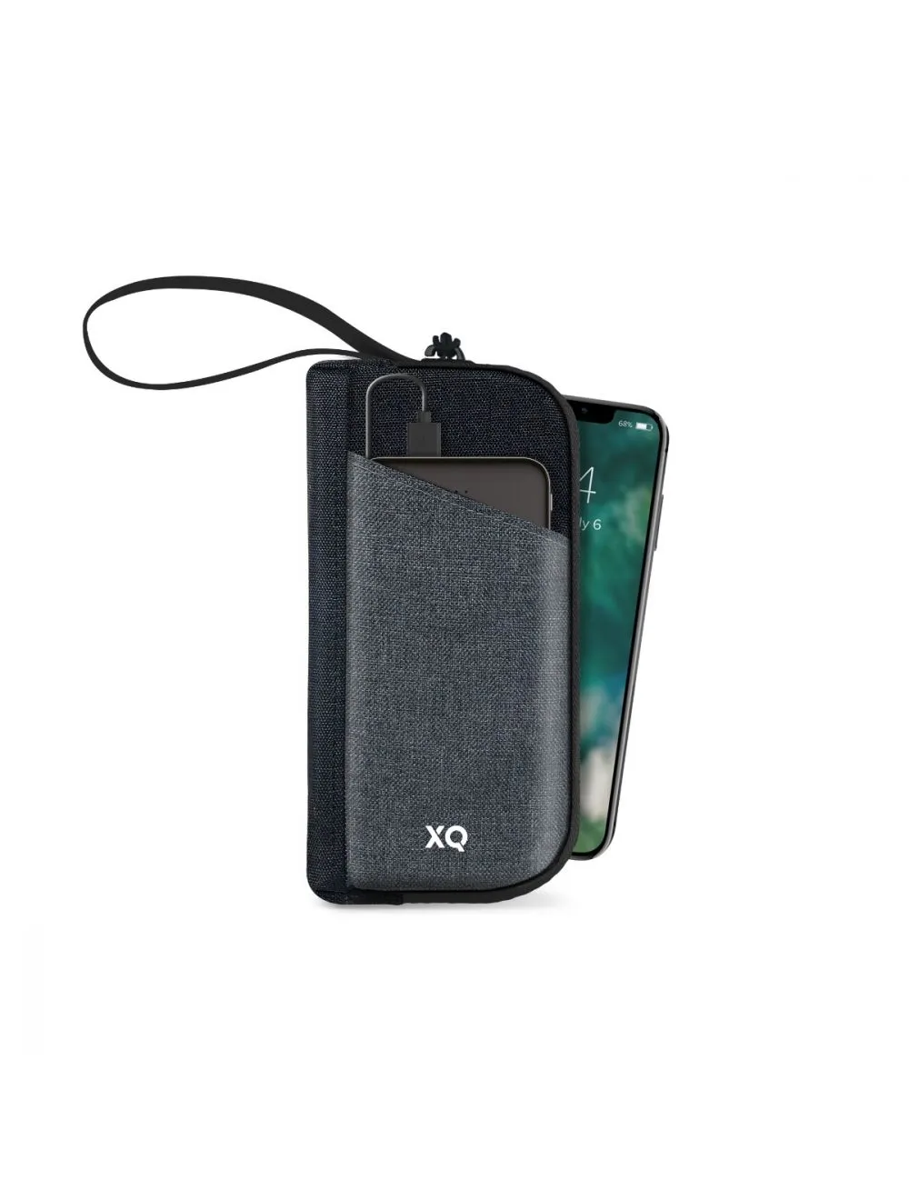 UV Bag with built in 5000 mAh Power Bank Black