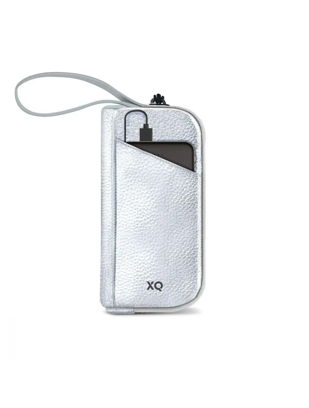 UV Bag with built in 5000 mAh Power Bank Silver