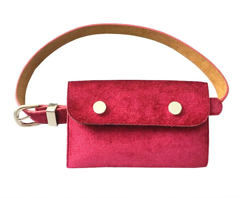 Velvet Waist Bag