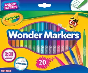 Washable Wonder Markers 20 Colors