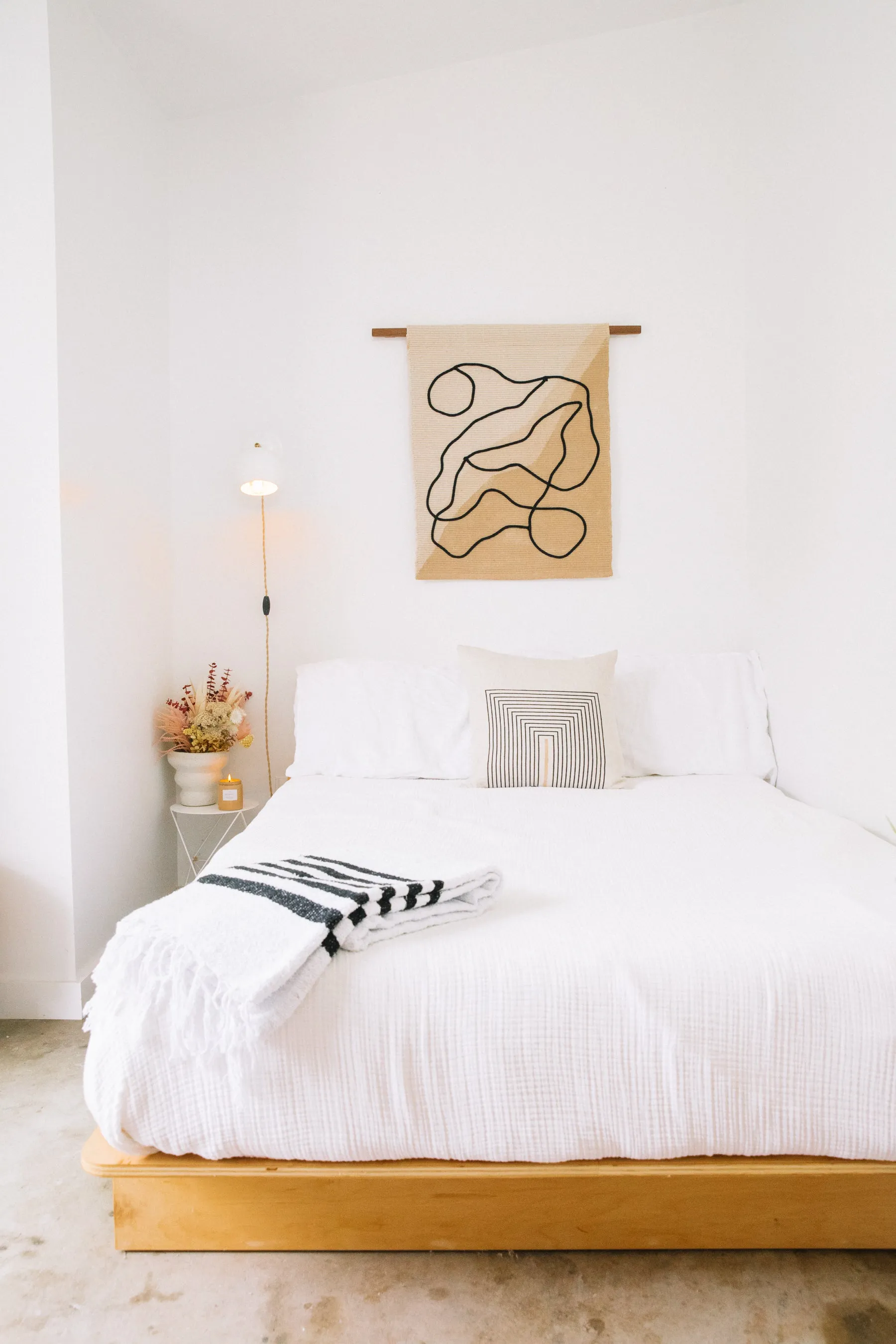 White Alaia Bed Cover
