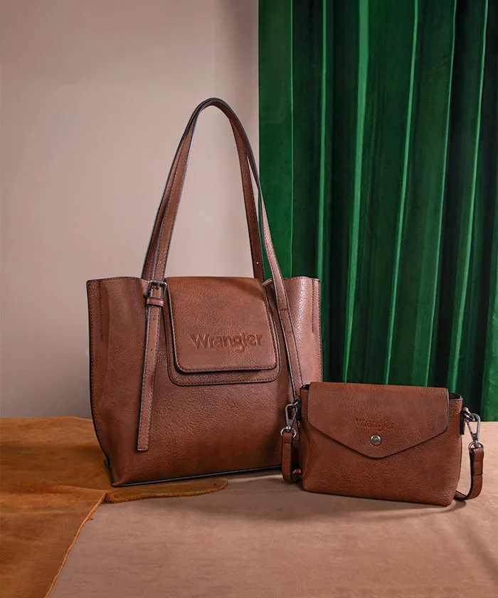 Wrangler Flap Shoulder Bag Set